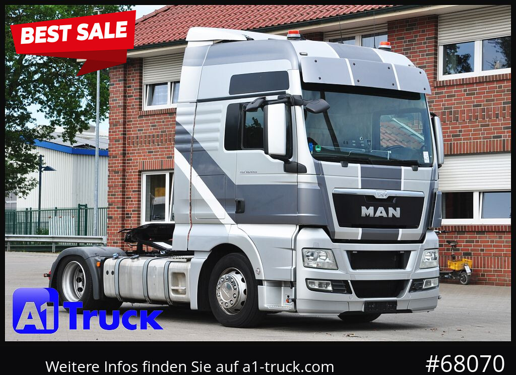 MAN TGX 18.440, Überführer, Terberg Kamag, 2x AHK, verstellbare Sattelplatte, - Τράκτορας: φωτογραφία 1 MAN TGX 18.440, Überführer, Terberg Kamag, 2x AHK, verstellbare Sattelplatte, - Τράκτορας: φωτογραφία 1