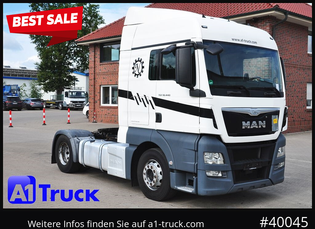 MAN TGX 18,440 XLX Intarder, Hydraulik, Navi ACC - Τράκτορας: φωτογραφία 1 MAN TGX 18,440 XLX Intarder, Hydraulik, Navi ACC - Τράκτορας: φωτογραφία 1
