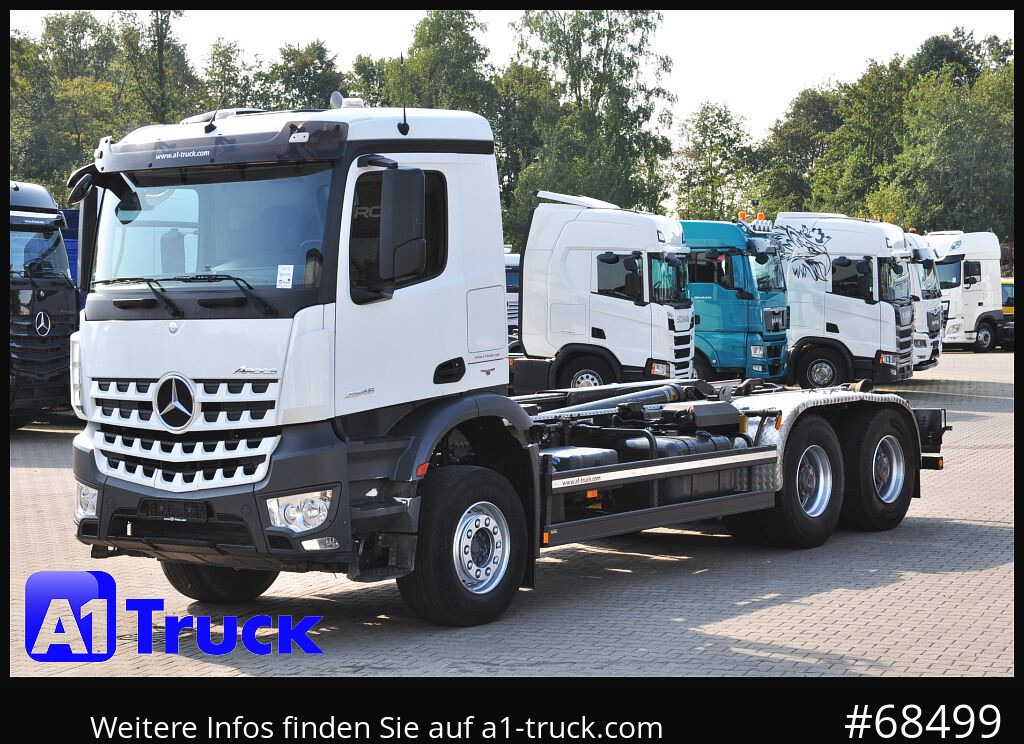 Φορτηγό φόρτωσης γάντζου MERCEDES-BENZ Arocs 2645 BL,  Meiller, 6x4, Funk,: φωτογραφία 10