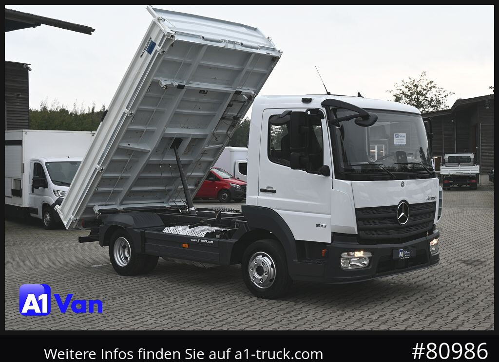 MERCEDES-BENZ Atego 816 Kipper, Ahk,Klima, Meiller, 3-Sitzer - Φορτηγό: φωτογραφία 1 MERCEDES-BENZ Atego 816 Kipper, Ahk,Klima, Meiller, 3-Sitzer - Φορτηγό: φωτογραφία 1