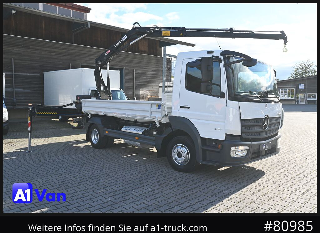 MERCEDES-BENZ Atego 816 Kipper Kran, Hiab, AHK, Klima - Όχημα με ανατρεπομενη καροτσα: φωτογραφία 1 MERCEDES-BENZ Atego 816 Kipper Kran, Hiab, AHK, Klima - Όχημα με ανατρεπομενη καροτσα: φωτογραφία 1