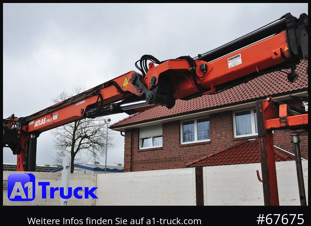 MERCEDES-BENZ Axor 2543, Atlas 170.2 Kran, Lift-Lenkachse, - Φορτηγό με γερανό, Φορτηγό με ανοιχτή καρότσα: φωτογραφία 2 MERCEDES-BENZ Axor 2543, Atlas 170.2 Kran, Lift-Lenkachse, - Φορτηγό με γερανό, Φορτηγό με ανοιχτή καρότσα: φωτογραφία 2