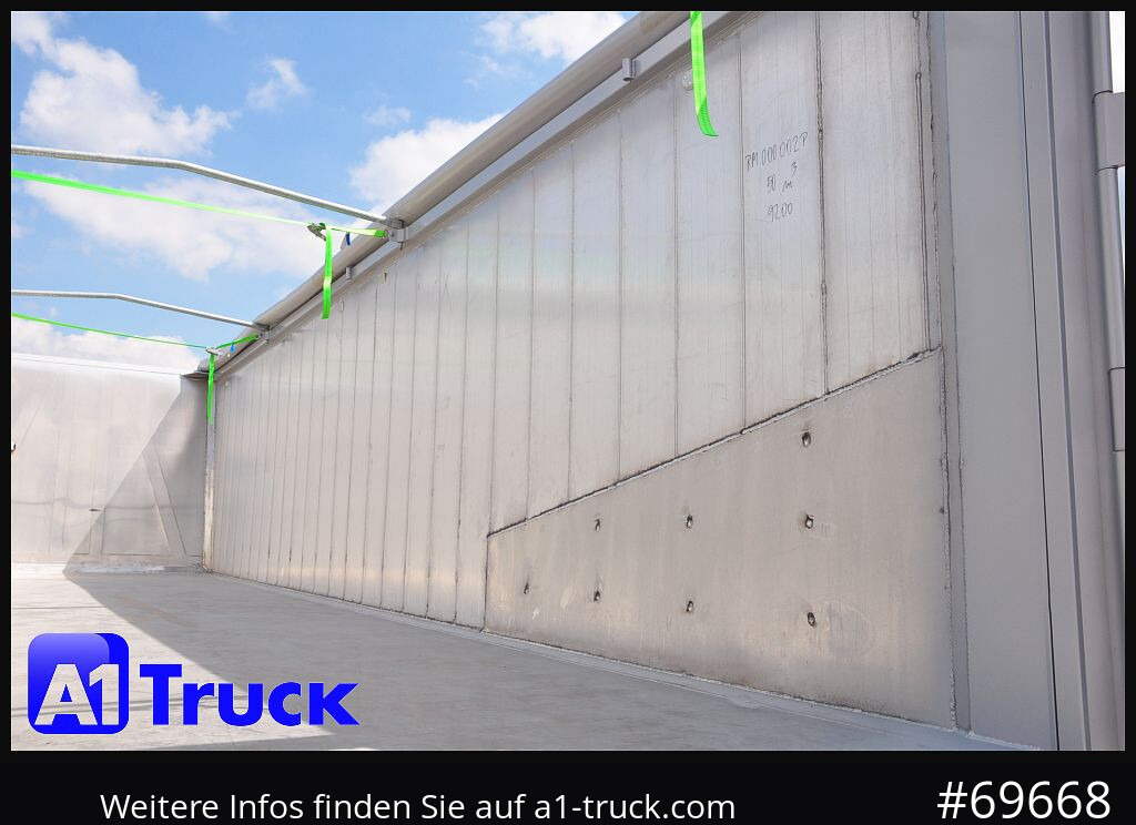 REISCH RHKS, Alu-Kippmulde 50m³, NEU Kombitüren, Alufelgen, Liftachse, - Επικαθήμενο ανατρεπόμενο: φωτογραφία 3 REISCH RHKS, Alu-Kippmulde 50m³, NEU Kombitüren, Alufelgen, Liftachse, - Επικαθήμενο ανατρεπόμενο: φωτογραφία 3