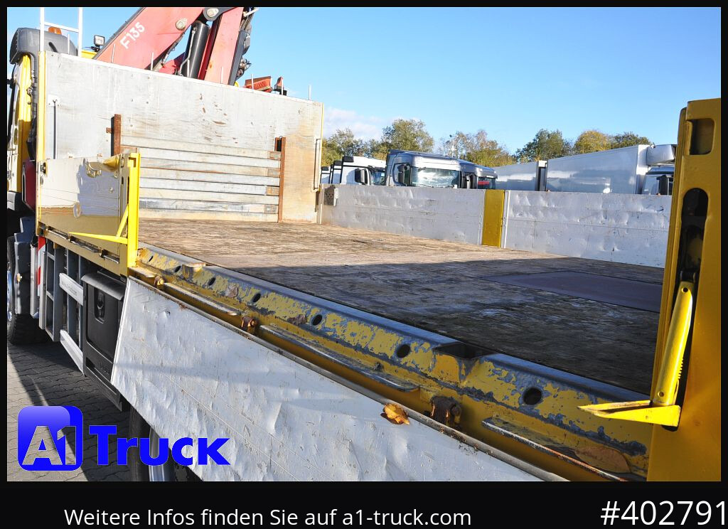 VOLVO FMX 330 Singel Tire 4x4 Blatt/Blatt Fassi F 135 - Φορτηγό με ανοιχτή καρότσα, Φορτηγό με γερανό: φωτογραφία 2 VOLVO FMX 330 Singel Tire 4x4 Blatt/Blatt Fassi F 135 - Φορτηγό με ανοιχτή καρότσα, Φορτηγό με γερανό: φωτογραφία 2