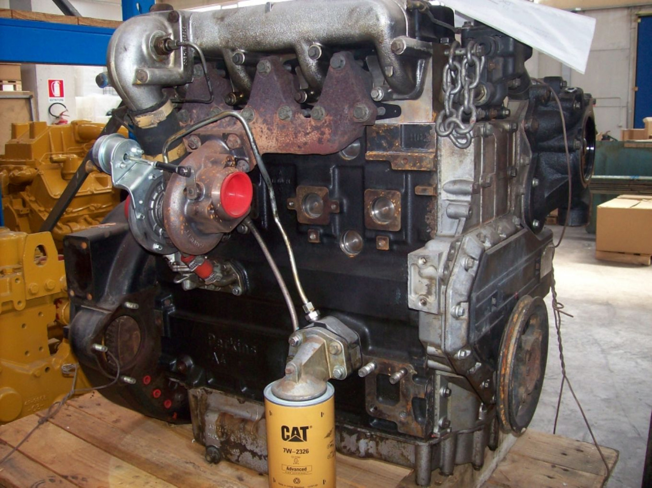 Caterpillar 3054 Motore PERKINS Serie 1000. Revisionato, completo di turbo nuovo. Effettuato banco prova. - Κινητήρας για Κατασκευή μηχανήματα: φωτογραφία 1 Caterpillar 3054 Motore PERKINS Serie 1000. Revisionato, completo di turbo nuovo. Effettuato banco prova. - Κινητήρας για Κατασκευή μηχανήματα: φωτογραφία 1