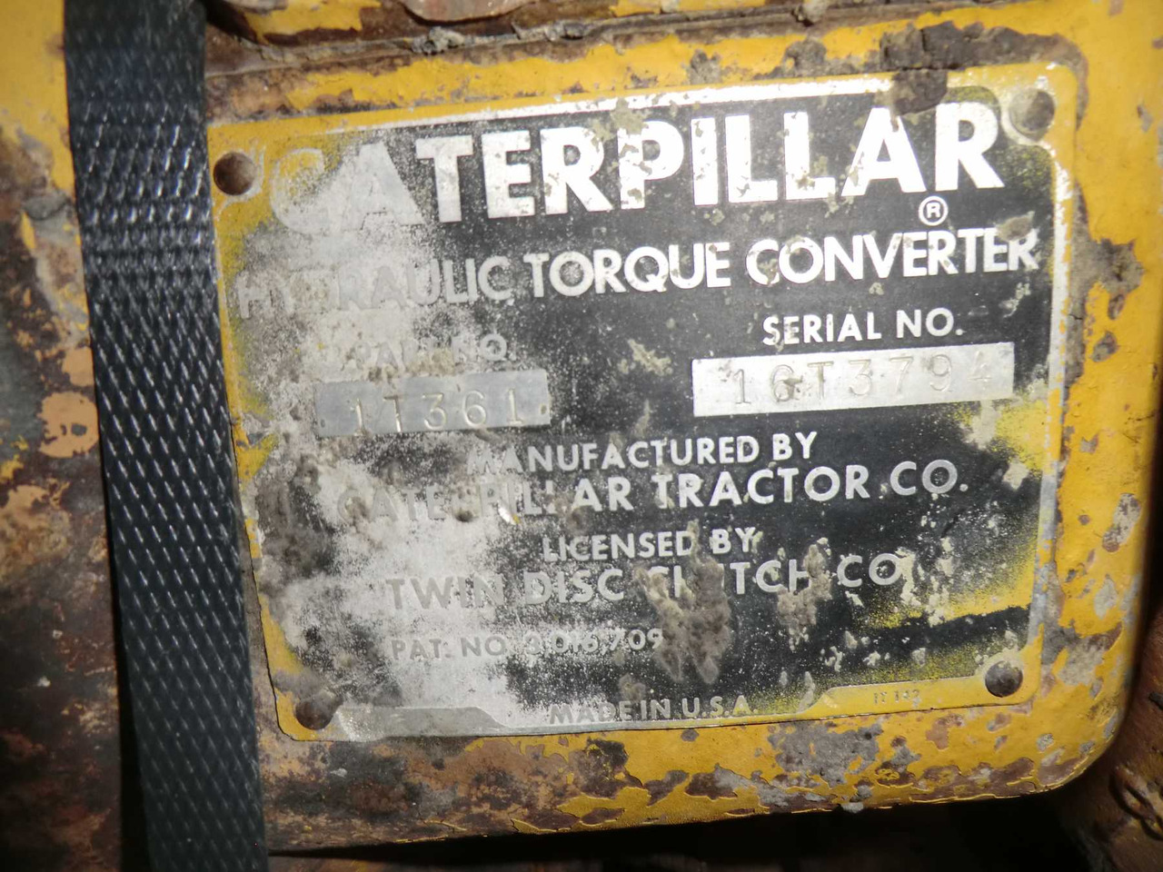 Caterpillar 631B CONVERTER - Μετάδοσης κίνησης για Κατασκευή μηχανήματα: φωτογραφία 2 Caterpillar 631B CONVERTER - Μετάδοσης κίνησης για Κατασκευή μηχανήματα: φωτογραφία 2