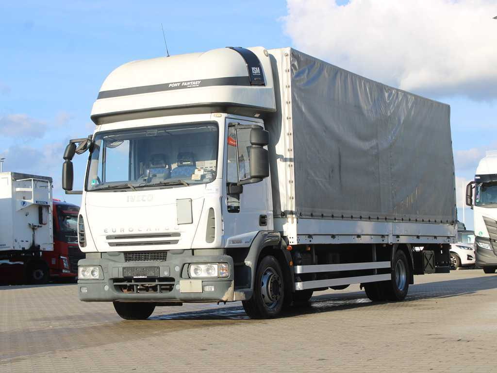 Iveco EUROCARGO 120E25, EURO 5, SIDE BOARD, HYDRAULIC FRONT - Φορτηγό μουσαμάς: φωτογραφία 1 Iveco EUROCARGO 120E25, EURO 5, SIDE BOARD, HYDRAULIC FRONT - Φορτηγό μουσαμάς: φωτογραφία 1