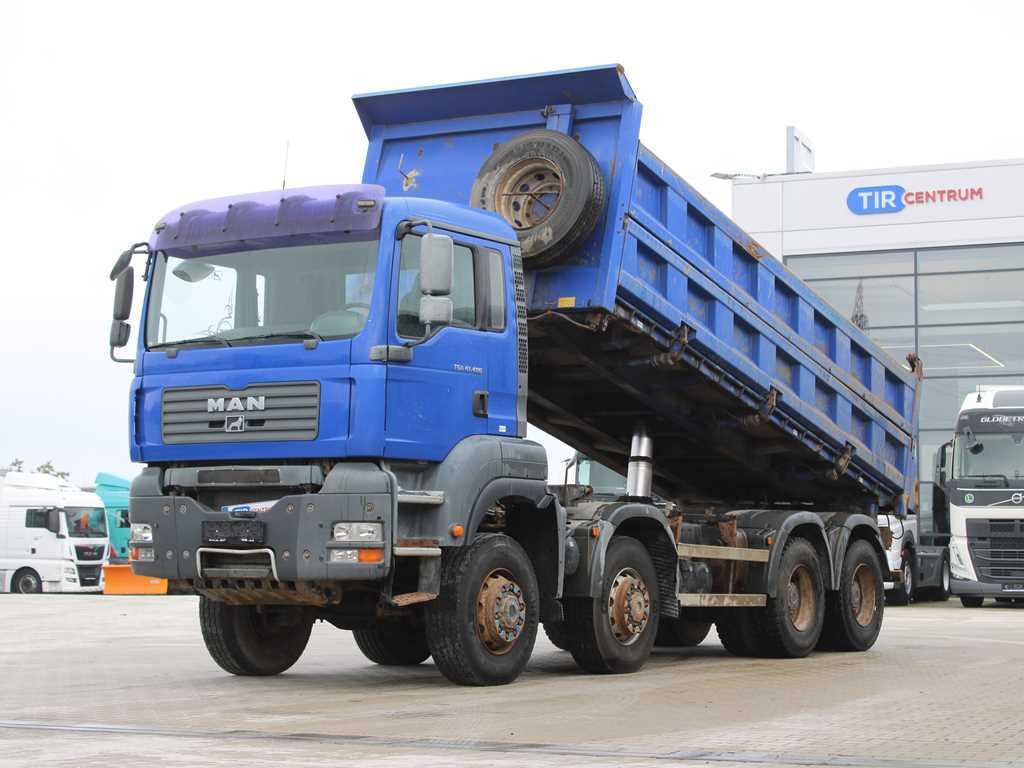 MAN TGA 41.480, 8X6, THREE SIDED, EURO 3, RETARDER, 17m³ - Φορτηγό ανατρεπόμενο: φωτογραφία 1 MAN TGA 41.480, 8X6, THREE SIDED, EURO 3, RETARDER, 17m³ - Φορτηγό ανατρεπόμενο: φωτογραφία 1