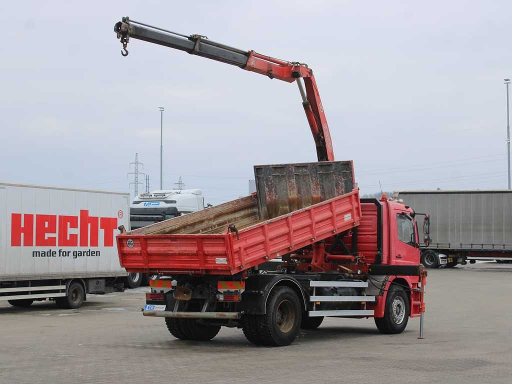Mercedes-Benz AXOR 1823,EURO 3,THREESIDED,CRANE FASSI F110A.22 - Φορτηγό με γερανό: φωτογραφία 3 Mercedes-Benz AXOR 1823,EURO 3,THREESIDED,CRANE FASSI F110A.22 - Φορτηγό με γερανό: φωτογραφία 3