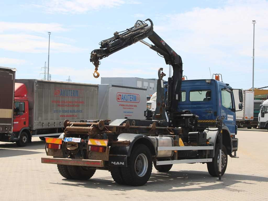 Mercedes-Benz AXOR 1824, CRANE HIAB 099B-3 DUO, 4x4 - Φορτηγό φόρτωσης γάντζου, Φορτηγό με γερανό: φωτογραφία 3 Mercedes-Benz AXOR 1824, CRANE HIAB 099B-3 DUO, 4x4 - Φορτηγό φόρτωσης γάντζου, Φορτηγό με γερανό: φωτογραφία 3