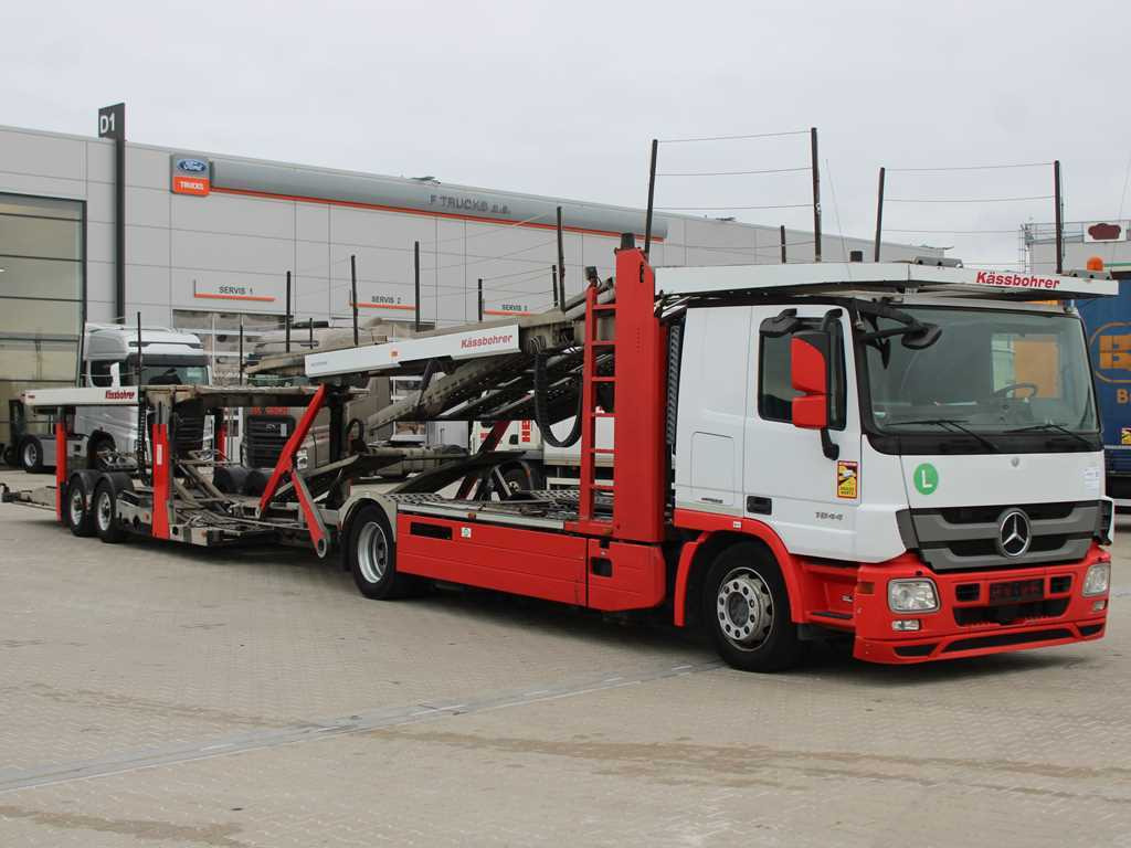 Mercedes-Benz Actros 1844, EURO 5EEV, RETARDER + KÄSSBOHRER METAGO (2006) - Φορτηγό αυτοκινητάμαξα: φωτογραφία 3 Mercedes-Benz Actros 1844, EURO 5EEV, RETARDER + KÄSSBOHRER METAGO (2006) - Φορτηγό αυτοκινητάμαξα: φωτογραφία 3