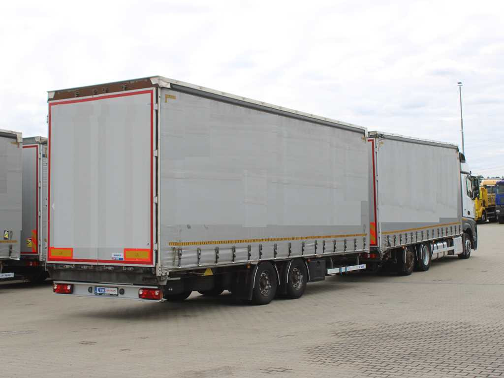 Mercedes-Benz Actros 2542, 6X2, LIFTING AXLE + PANAV TVK18M - Φορτηγό μουσαμάς: φωτογραφία 4 Mercedes-Benz Actros 2542, 6X2, LIFTING AXLE + PANAV TVK18M - Φορτηγό μουσαμάς: φωτογραφία 4