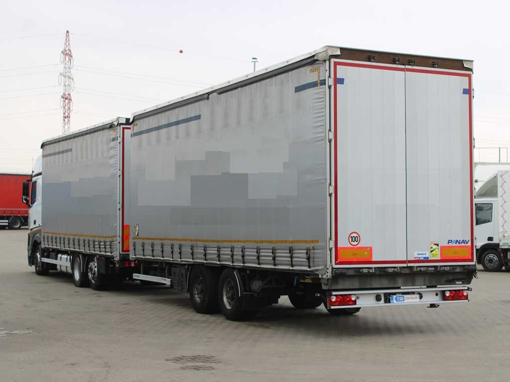 Mercedes-Benz Actros 2542, 6x2, EURO 6 + PANAV TV018M - Φορτηγό μουσαμάς: φωτογραφία 4 Mercedes-Benz Actros 2542, 6x2, EURO 6 + PANAV TV018M - Φορτηγό μουσαμάς: φωτογραφία 4