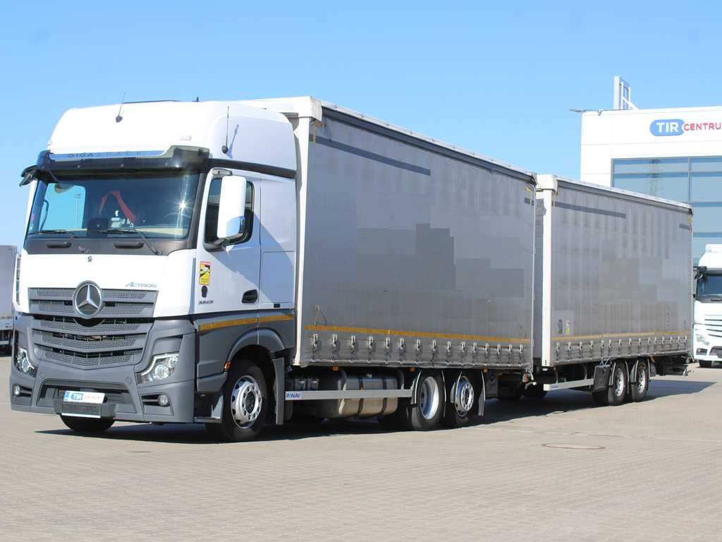 Mercedes-Benz Actros 2542,EURO 6,6X2,NAVIGATION+PANAV TVK18M - Φορτηγό μουσαμάς: φωτογραφία 1 Mercedes-Benz Actros 2542,EURO 6,6X2,NAVIGATION+PANAV TVK18M - Φορτηγό μουσαμάς: φωτογραφία 1