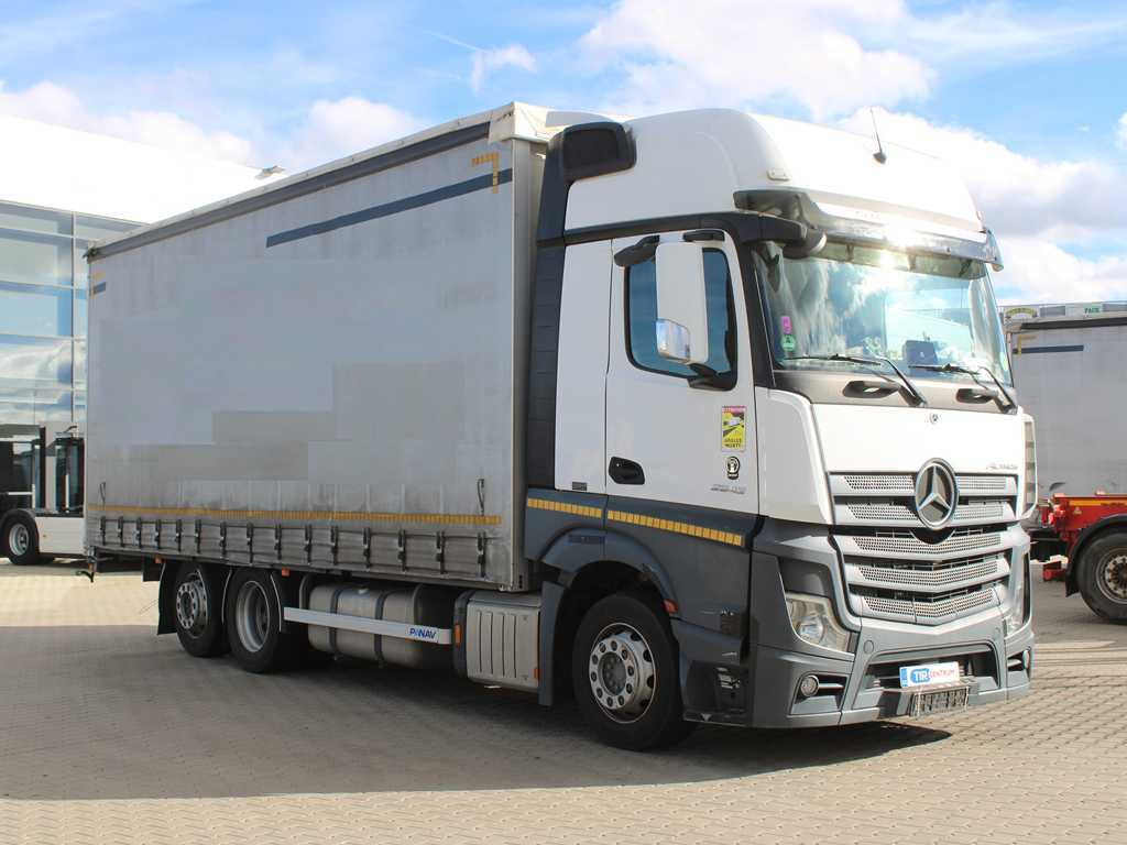 Mercedes-Benz Actros 2542, EURO 6, 6X2, NAVIGATION - Φορτηγό μουσαμάς: φωτογραφία 3 Mercedes-Benz Actros 2542, EURO 6, 6X2, NAVIGATION - Φορτηγό μουσαμάς: φωτογραφία 3