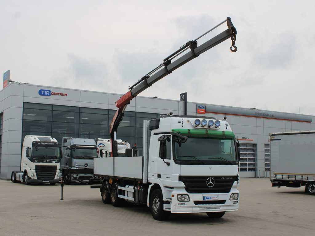 Mercedes-Benz Actros 2644, 6X4, EURO 4, CRANE FASSI F210 - Φορτηγό με ανοιχτή καρότσα, Φορτηγό με γερανό: φωτογραφία 2 Mercedes-Benz Actros 2644, 6X4, EURO 4, CRANE FASSI F210 - Φορτηγό με ανοιχτή καρότσα, Φορτηγό με γερανό: φωτογραφία 2