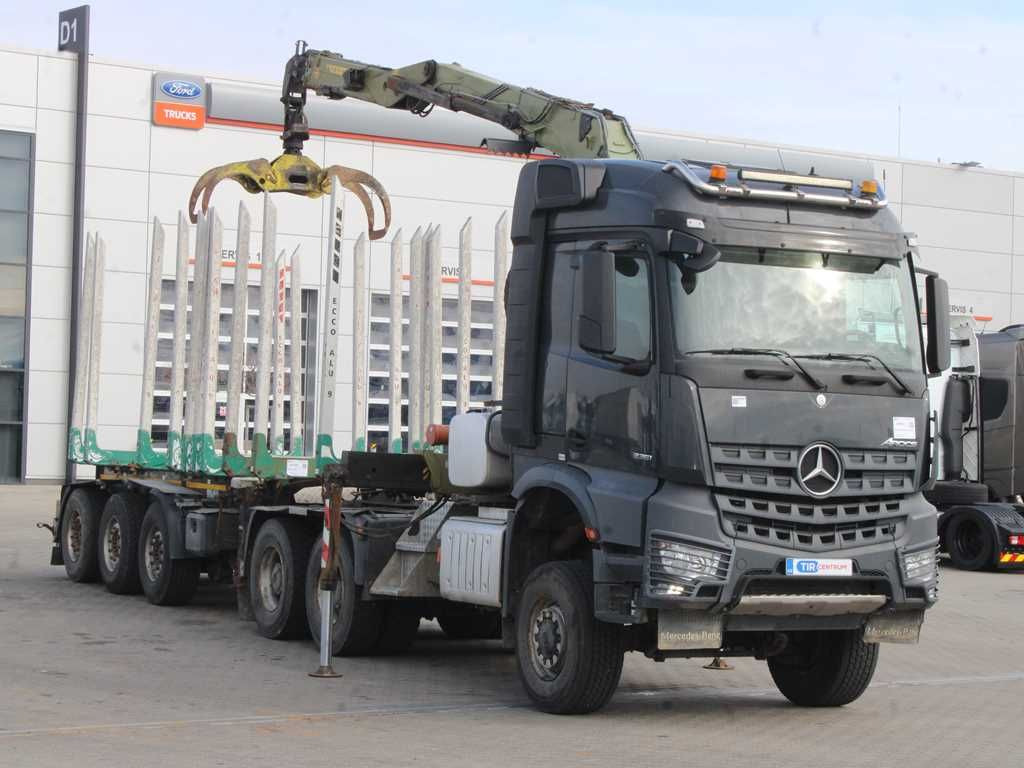 Mercedes-Benz Arocs 3351, 6x6, LOGLIFT ET450 - Φορτηγό ξυλείας: φωτογραφία 2 Mercedes-Benz Arocs 3351, 6x6, LOGLIFT ET450 - Φορτηγό ξυλείας: φωτογραφία 2