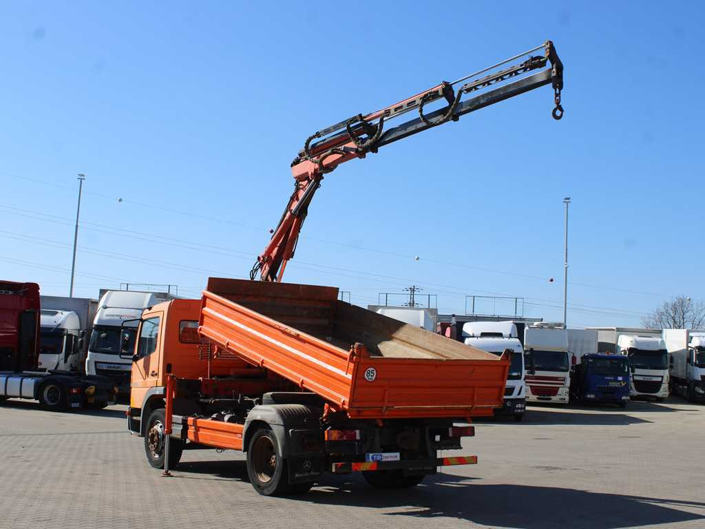 Mercedes-Benz Atego 1523, HYDRAULIC ARM ATLAS 60.1, THREE-SIDED - Φορτηγό ανατρεπόμενο, Φορτηγό με γερανό: φωτογραφία 5 Mercedes-Benz Atego 1523, HYDRAULIC ARM ATLAS 60.1, THREE-SIDED - Φορτηγό ανατρεπόμενο, Φορτηγό με γερανό: φωτογραφία 5