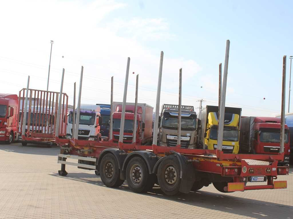 NPK 39, AXLES SAF, 2X LIFTING AXLE - Ημιρυμουλκούμενο μεταφοράς ξυλείας: φωτογραφία 4 NPK 39, AXLES SAF, 2X LIFTING AXLE - Ημιρυμουλκούμενο μεταφοράς ξυλείας: φωτογραφία 4
