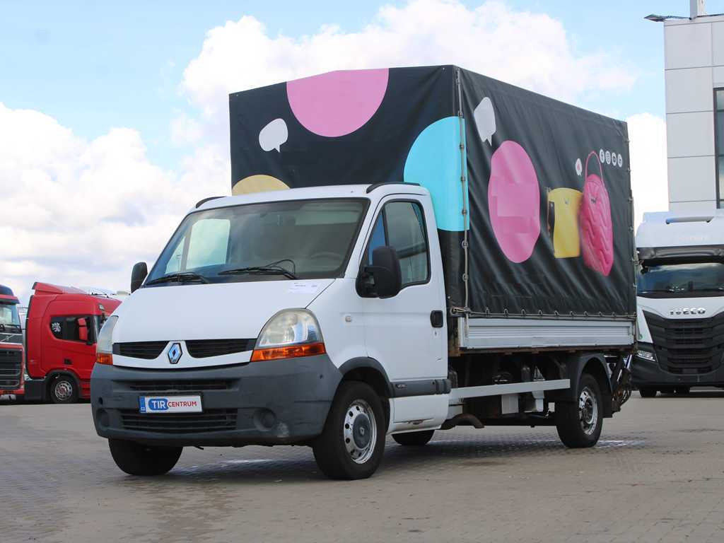 Renault MASTER, EURO 4, HYDRAULIC FRONT, CAMERA - Επαγγελματικό αυτοκίνητο με μουσαμά: φωτογραφία 1 Renault MASTER, EURO 4, HYDRAULIC FRONT, CAMERA - Επαγγελματικό αυτοκίνητο με μουσαμά: φωτογραφία 1