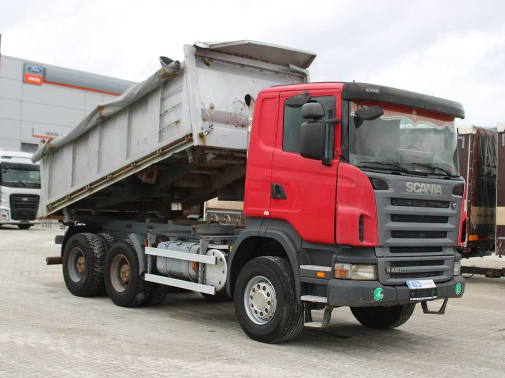 Scania R 420 CB 6X4 ,THREE-SIDED,EURO 4,RETARDER,13m³ - Φορτηγό ανατρεπόμενο: φωτογραφία 2 Scania R 420 CB 6X4 ,THREE-SIDED,EURO 4,RETARDER,13m³ - Φορτηγό ανατρεπόμενο: φωτογραφία 2
