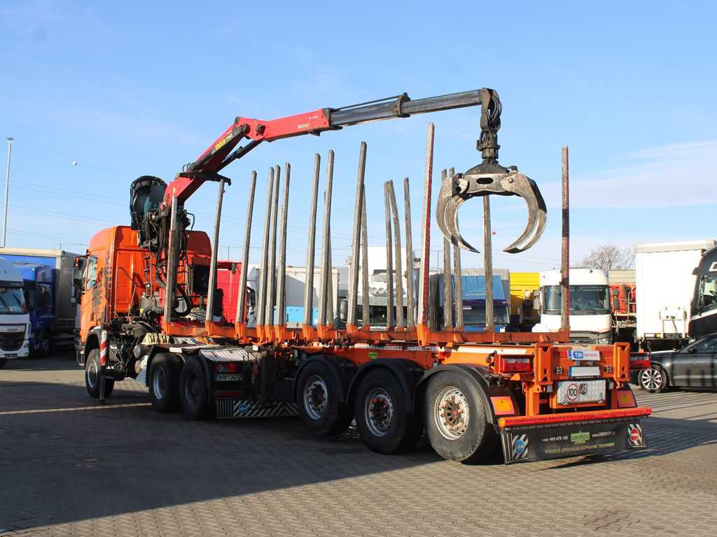 Scania R500, 6x6, RETARDER, OPTICRUISE, PALFINGER EPSILON Q170Z96, NAVIGATION - Τράκτορας, Ημιρυμουλκούμενο μεταφοράς ξυλείας: φωτογραφία 5 Scania R500, 6x6, RETARDER, OPTICRUISE, PALFINGER EPSILON Q170Z96, NAVIGATION - Τράκτορας, Ημιρυμουλκούμενο μεταφοράς ξυλείας: φωτογραφία 5