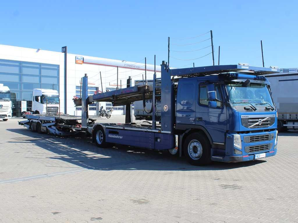 Volvo FM 460, EURO 5 EEV, VEB +, + KÄSSBOHRER APT 012 - Φορτηγό αυτοκινητάμαξα: φωτογραφία 2 Volvo FM 460, EURO 5 EEV, VEB +, + KÄSSBOHRER APT 012 - Φορτηγό αυτοκινητάμαξα: φωτογραφία 2