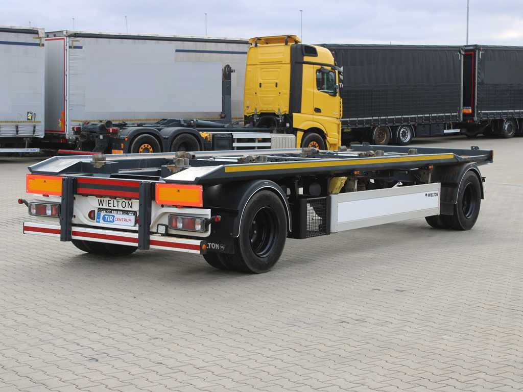 Wielton PS2P, SAF AXLES, TIRES 80% - Ρυμούλκα γάντζος/ Αλυσιδάκι: φωτογραφία 4 Wielton PS2P, SAF AXLES, TIRES 80% - Ρυμούλκα γάντζος/ Αλυσιδάκι: φωτογραφία 4