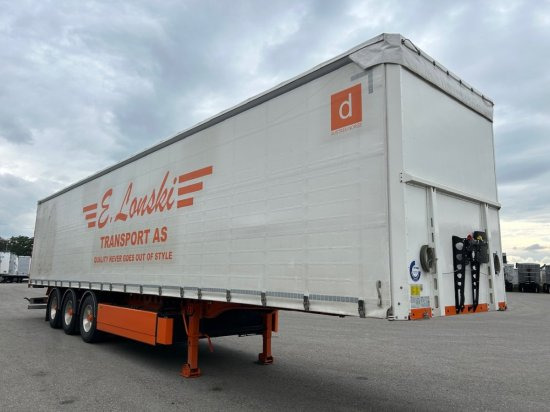 Berger SAPL 24 LTN Light, 5730 kg, 1A lift, 3A gelenkt - Επικαθήμενο κουρτίνα: φωτογραφία 2 Berger SAPL 24 LTN Light, 5730 kg, 1A lift, 3A gelenkt - Επικαθήμενο κουρτίνα: φωτογραφία 2