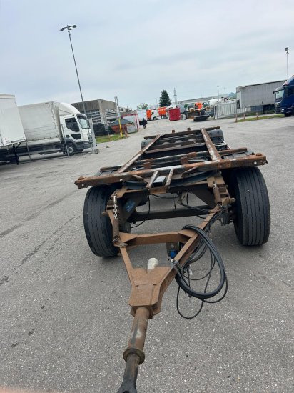 Kögel AW18, BDF-Lafette, BPW-Achsen - Ρυμούλκα μεταφοράς εμπορευματοκιβωτίων/ Κινητό αμάξωμα: φωτογραφία 5 Kögel AW18, BDF-Lafette, BPW-Achsen - Ρυμούλκα μεταφοράς εμπορευματοκιβωτίων/ Κινητό αμάξωμα: φωτογραφία 5