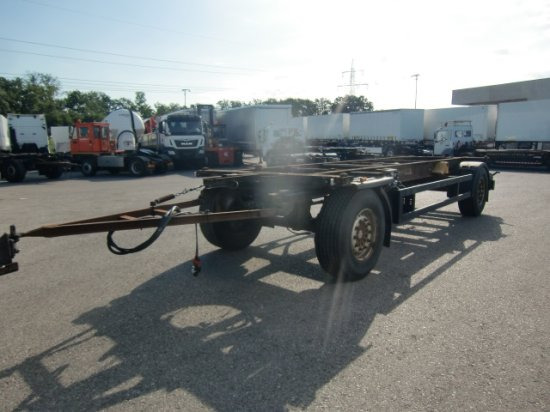 Kögel AWE 18 Lafette Standard - Ρυμούλκα μεταφοράς εμπορευματοκιβωτίων/ Κινητό αμάξωμα: φωτογραφία 1 Kögel AWE 18 Lafette Standard - Ρυμούλκα μεταφοράς εμπορευματοκιβωτίων/ Κινητό αμάξωμα: φωτογραφία 1