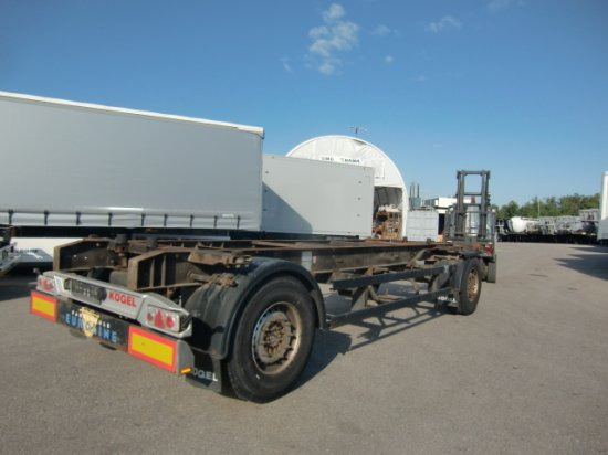 Kögel AWE 18 Lafette Standard - Ρυμούλκα μεταφοράς εμπορευματοκιβωτίων/ Κινητό αμάξωμα: φωτογραφία 4 Kögel AWE 18 Lafette Standard - Ρυμούλκα μεταφοράς εμπορευματοκιβωτίων/ Κινητό αμάξωμα: φωτογραφία 4