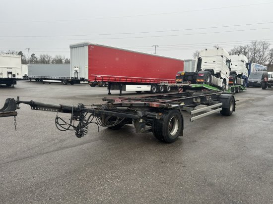 Krone Maxi Lafette BPW Achsen - Ρυμούλκα μεταφοράς εμπορευματοκιβωτίων/ Κινητό αμάξωμα: φωτογραφία 3 Krone Maxi Lafette BPW Achsen - Ρυμούλκα μεταφοράς εμπορευματοκιβωτίων/ Κινητό αμάξωμα: φωτογραφία 3