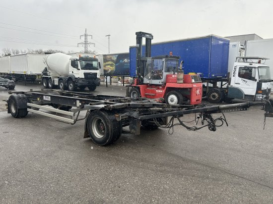 Krone Maxi Lafette BPW Achsen - Ρυμούλκα μεταφοράς εμπορευματοκιβωτίων/ Κινητό αμάξωμα: φωτογραφία 1 Krone Maxi Lafette BPW Achsen - Ρυμούλκα μεταφοράς εμπορευματοκιβωτίων/ Κινητό αμάξωμα: φωτογραφία 1