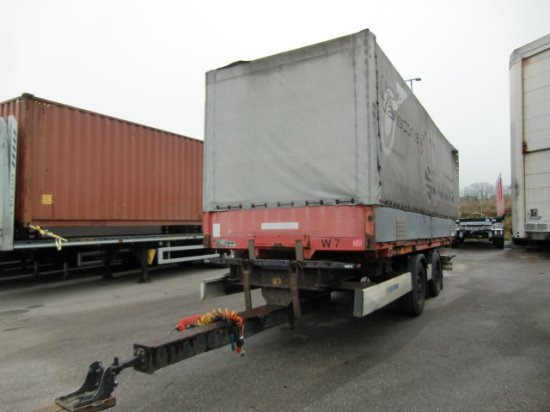 Krone ZZ/DC07 Tandem-Lafette, Standard, BPW-Achsen, Heckabstützung ohne Container - Ρυμούλκα μεταφοράς εμπορευματοκιβωτίων/ Κινητό αμάξωμα: φωτογραφία 1 Krone ZZ/DC07 Tandem-Lafette, Standard, BPW-Achsen, Heckabstützung ohne Container - Ρυμούλκα μεταφοράς εμπορευματοκιβωτίων/ Κινητό αμάξωμα: φωτογραφία 1