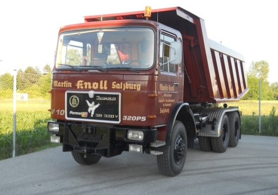 MAN ÖAF-JUMBO Kipper 38.320 DFAK - Φορτηγό ανατρεπόμενο, Φορτηγό με γερανό: φωτογραφία 1 MAN ÖAF-JUMBO Kipper 38.320 DFAK - Φορτηγό ανατρεπόμενο, Φορτηγό με γερανό: φωτογραφία 1