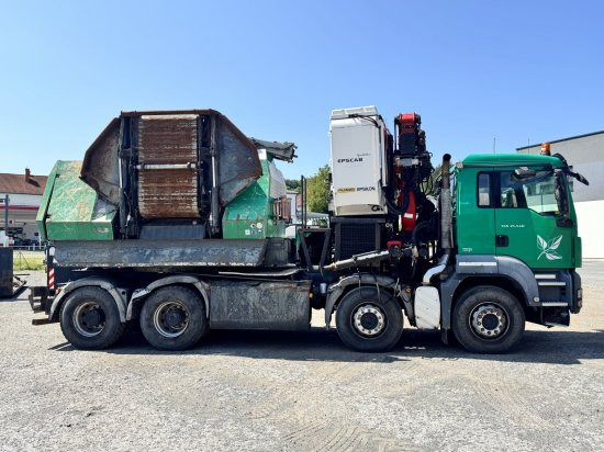 MAN TGS 35.540 8x4 mit Komptech-Zusatzeinheit - Δασικά μηχανήματα, Φορτηγό: φωτογραφία 4 MAN TGS 35.540 8x4 mit Komptech-Zusatzeinheit - Δασικά μηχανήματα, Φορτηγό: φωτογραφία 4