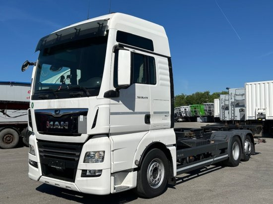 MAN TGX 26.470 XXL, 6x2, Liftachse, EURO6, Intarder, - Φορτηγό μεταφοράς εμπορευματοκιβωτίων/ Κινητό αμάξωμα: φωτογραφία 1 MAN TGX 26.470 XXL, 6x2, Liftachse, EURO6, Intarder, - Φορτηγό μεταφοράς εμπορευματοκιβωτίων/ Κινητό αμάξωμα: φωτογραφία 1