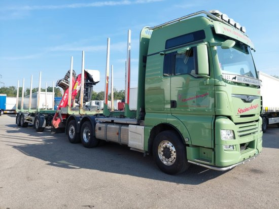 MAN TGX 26.500 6x4x4 Holztransporter, Motor Neu OHNE ANHÄNGER - Φορτηγό ξυλείας, Φορτηγό με γερανό: φωτογραφία 2 MAN TGX 26.500 6x4x4 Holztransporter, Motor Neu OHNE ANHÄNGER - Φορτηγό ξυλείας, Φορτηγό με γερανό: φωτογραφία 2