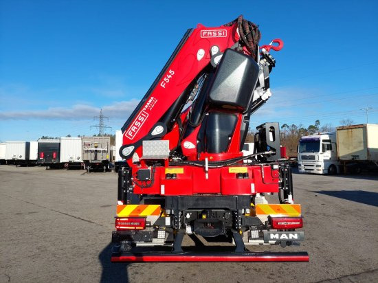 MAN TGX 26.510 LL Pritsche, Fassi F545RA.2.28XE, Containerverschlüsse, - Φορτηγό με ανοιχτή καρότσα, Φορτηγό με γερανό: φωτογραφία 3 MAN TGX 26.510 LL Pritsche, Fassi F545RA.2.28XE, Containerverschlüsse, - Φορτηγό με ανοιχτή καρότσα, Φορτηγό με γερανό: φωτογραφία 3