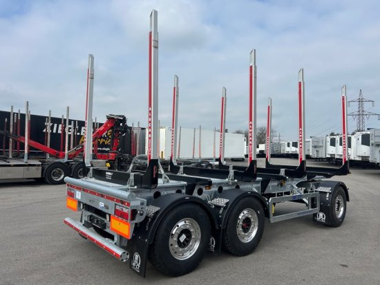 MF-CT, Holzanhänger, 3-Achsen, 4 Rungenpaare, - Τρέιλερ ξυλείας: φωτογραφία 4 MF-CT, Holzanhänger, 3-Achsen, 4 Rungenpaare, - Τρέιλερ ξυλείας: φωτογραφία 4