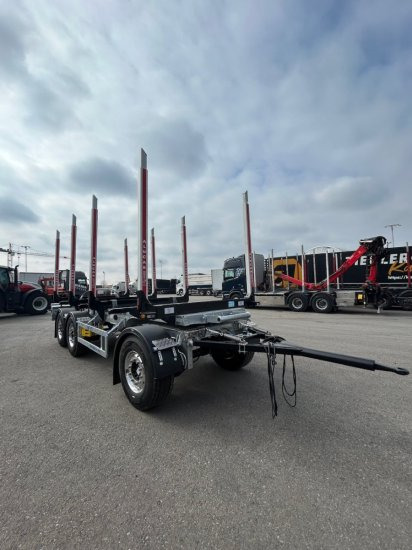 MF-CT, Holzanhänger, 3-Achsen, 4 Rungenpaare, - Τρέιλερ ξυλείας: φωτογραφία 3 MF-CT, Holzanhänger, 3-Achsen, 4 Rungenpaare, - Τρέιλερ ξυλείας: φωτογραφία 3