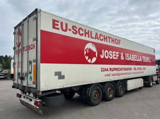 Menci Fleischkühler Rohrbahnen, Liftachse, BPW, light weight - Επικαθήμενο ισοθερμικό: φωτογραφία 2 Menci Fleischkühler Rohrbahnen, Liftachse, BPW, light weight - Επικαθήμενο ισοθερμικό: φωτογραφία 2