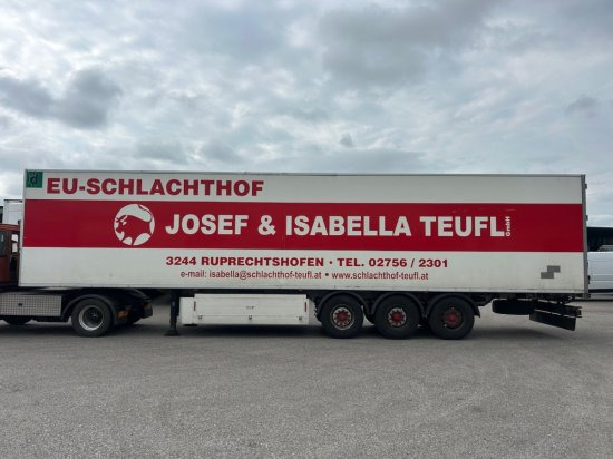 Menci Fleischkühler Rohrbahnen, Liftachse, BPW, light weight - Επικαθήμενο ισοθερμικό: φωτογραφία 5 Menci Fleischkühler Rohrbahnen, Liftachse, BPW, light weight - Επικαθήμενο ισοθερμικό: φωτογραφία 5