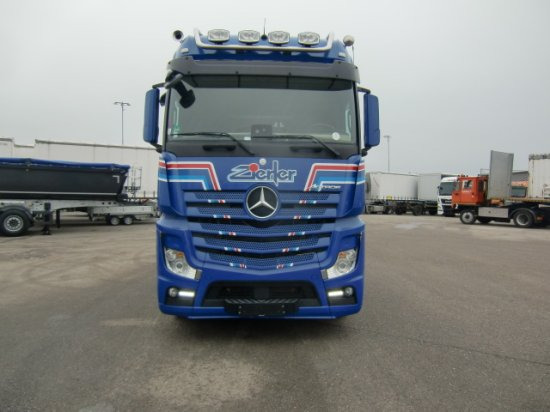 Mercedes-Benz Actros 2653 6x4 Holz Palfinger Kabinenkran - Φορτηγό ξυλείας, Φορτηγό με γερανό: φωτογραφία 2 Mercedes-Benz Actros 2653 6x4 Holz Palfinger Kabinenkran - Φορτηγό ξυλείας, Φορτηγό με γερανό: φωτογραφία 2