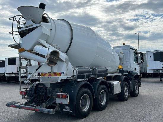 Mercedes-Benz Arocs 3743, 8x4 Betonmischer, Euro 6, 9m³ Liebherr Mischer - Μπετονιέρα φορτηγό: φωτογραφία 3 Mercedes-Benz Arocs 3743, 8x4 Betonmischer, Euro 6, 9m³ Liebherr Mischer - Μπετονιέρα φορτηγό: φωτογραφία 3