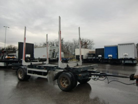 Ressenig Holzanhänger 2-achsig BPW-Achsen, 6m - Τρέιλερ ξυλείας: φωτογραφία 3 Ressenig Holzanhänger 2-achsig BPW-Achsen, 6m - Τρέιλερ ξυλείας: φωτογραφία 3