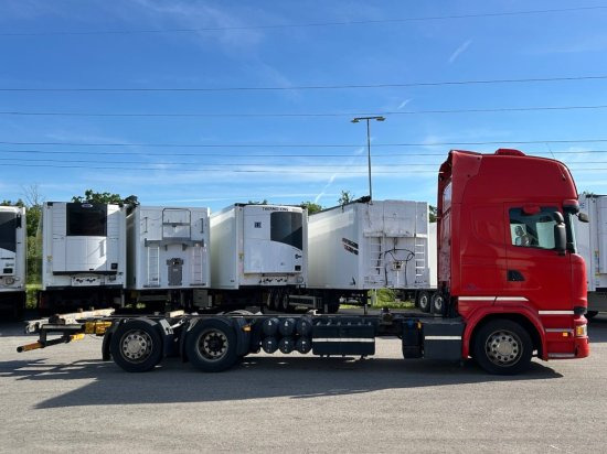 Scania R410 6x2 Topline, BDF, E6, Automatik, Redarter, Standklima, Liftachse - Φορτηγό μεταφοράς εμπορευματοκιβωτίων/ Κινητό αμάξωμα: φωτογραφία 4 Scania R410 6x2 Topline, BDF, E6, Automatik, Redarter, Standklima, Liftachse - Φορτηγό μεταφοράς εμπορευματοκιβωτίων/ Κινητό αμάξωμα: φωτογραφία 4