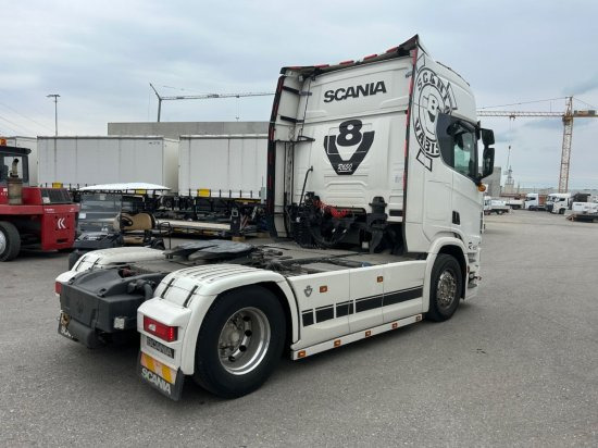 Scania R650 4x2, E6d, Leder, Voll-Luft, Standklima, Schubbodenhydraulik, Opticruse - Τράκτορας: φωτογραφία 4 Scania R650 4x2, E6d, Leder, Voll-Luft, Standklima, Schubbodenhydraulik, Opticruse - Τράκτορας: φωτογραφία 4