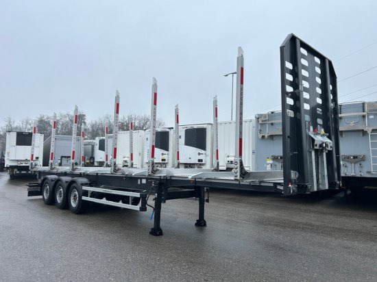 Schwarzmüller Y-Serie, Holzauflieger, 6 Rungenpaare, SAF-Achsen, Liftachse - Ημιρυμουλκούμενο μεταφοράς ξυλείας: φωτογραφία 3 Schwarzmüller Y-Serie, Holzauflieger, 6 Rungenpaare, SAF-Achsen, Liftachse - Ημιρυμουλκούμενο μεταφοράς ξυλείας: φωτογραφία 3